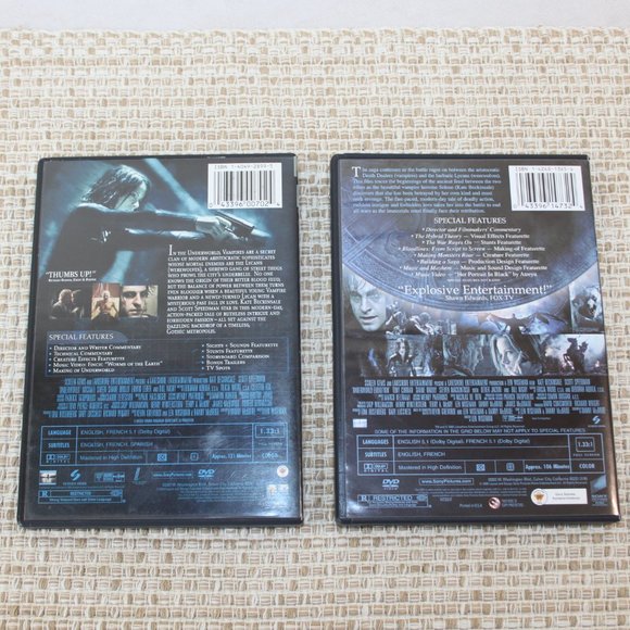 DVD UNDERWORLD & UNDERWORLD EVOLUTION SET FULL SCREEN SPECIAL EDITION RATED R - Picture 2 of 6